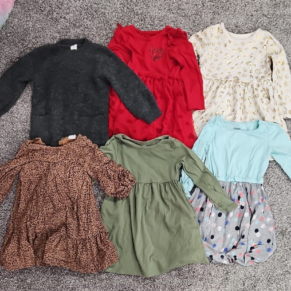 3T Long Sleeve Dress Lot